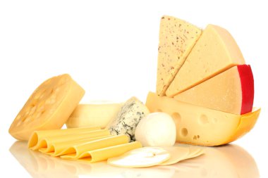 izole üzerine beyaz peynir türleri