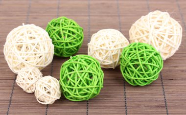 hasır bambu hasır bambu topları