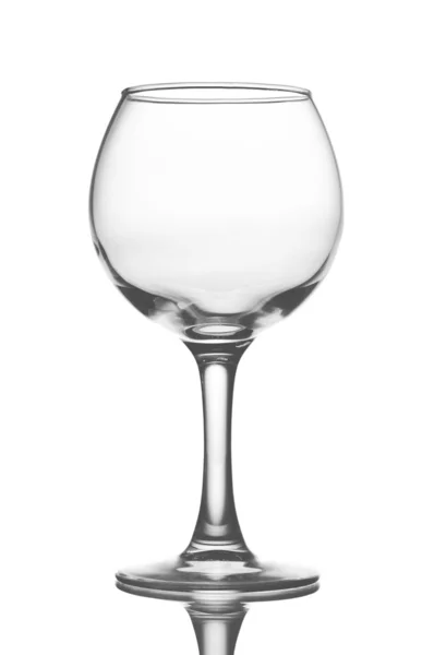 Üres üveg elszigetelt fehér — Stock Fotó