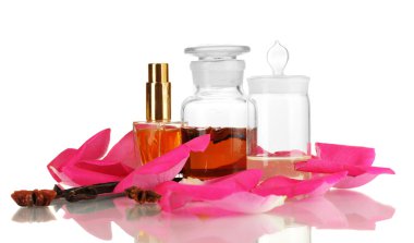 beyaz izole parfüm yaratmak