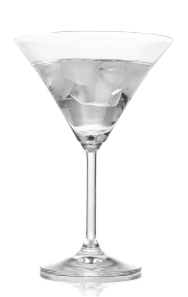 Martini en vidrio aislado sobre blanco — Foto de Stock