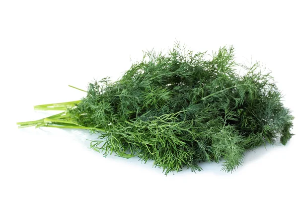 Dill isolado em branco — Fotografia de Stock