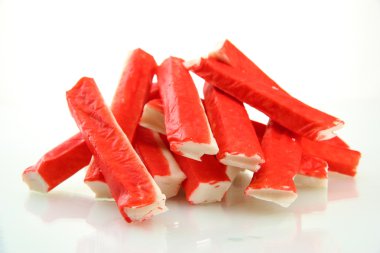 beyaz izole, Yengeç sopa