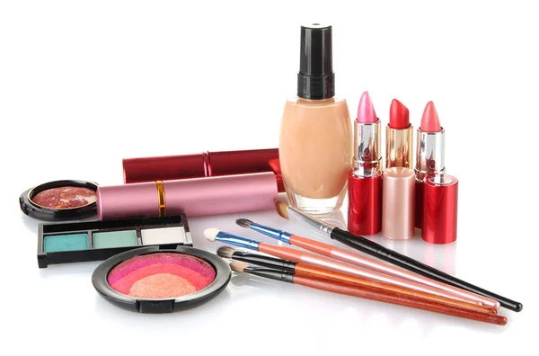 Cosmetics isolated on white — Stock Photo, Image