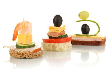 beyaz izole kanepeler