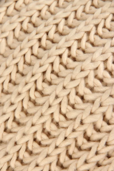 Quente de malha cachecol close-up fundo — Fotografia de Stock