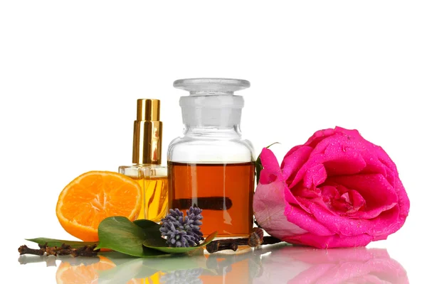 Crear perfume aislado en blanco —  Fotos de Stock