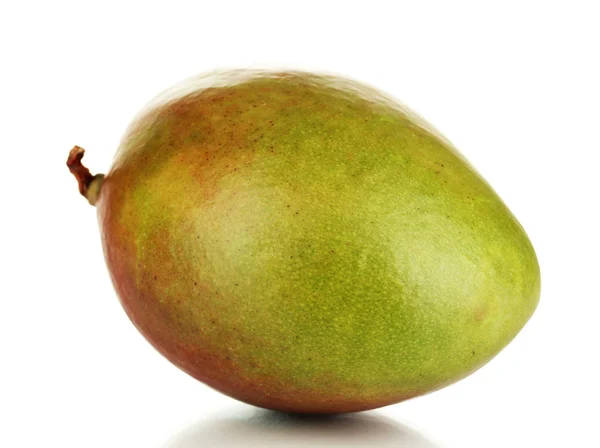 Mogen aptitretande mango isolerad på vit — Stockfoto