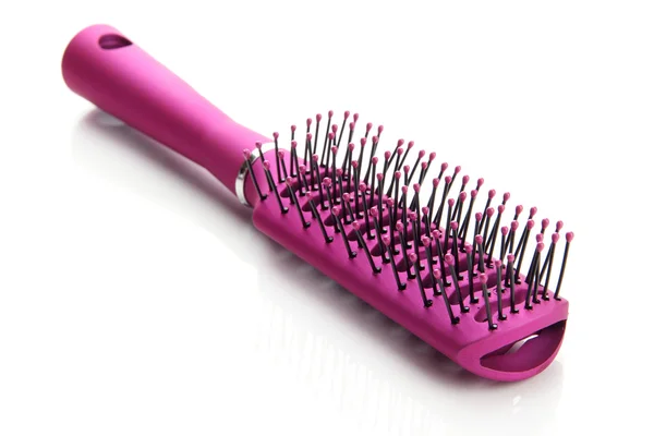 Comb brush, isolated on white — Stock Photo, Image