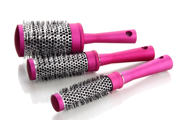 Comb brushes, isolated on white — Stock Photo, Image