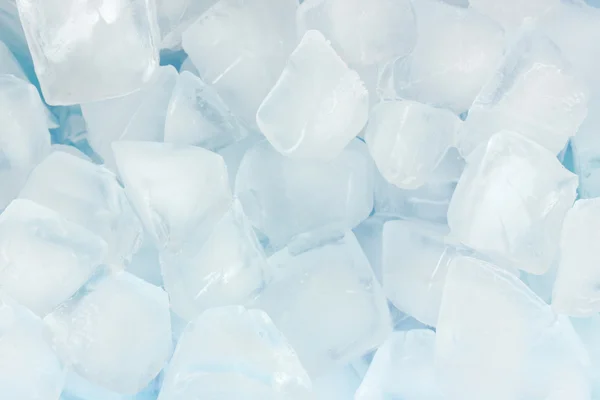 Ice cubes close-up background — Stock Photo, Image