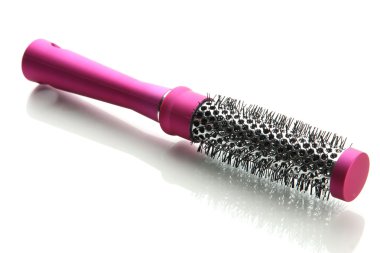 tarak fırça, üzerinde beyaz izole