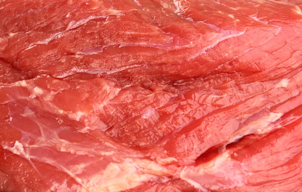 Carne de bovino crua close-up — Fotografia de Stock