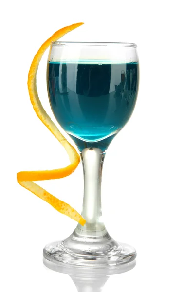 Lekkere kleurdrank, geïsoleerd op wit — Stockfoto
