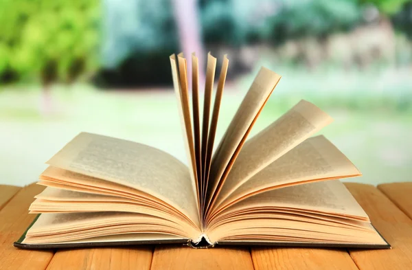 parlak zemin üzerine açık kitap