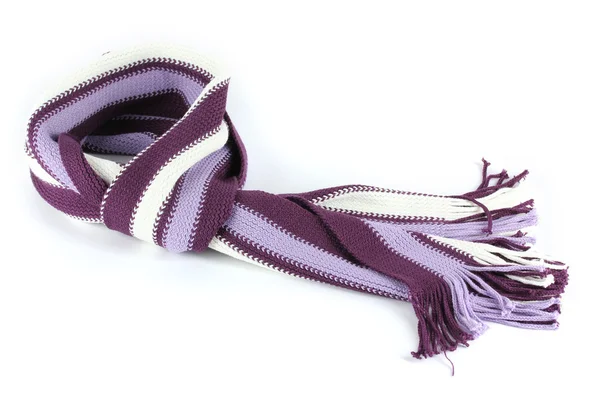 Bright female scarf isolated on white — Stock Photo, Image
