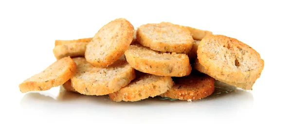 Sušenky izolovaných na bílém — Stock fotografie