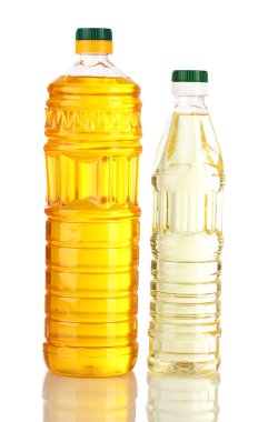 farklı türleri üzerinde beyaz izole petrol