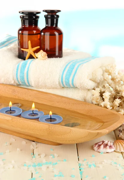 Sea spa elements close up — Stock Photo, Image