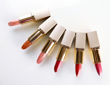 güzel Rujlar, üzerinde beyaz izole