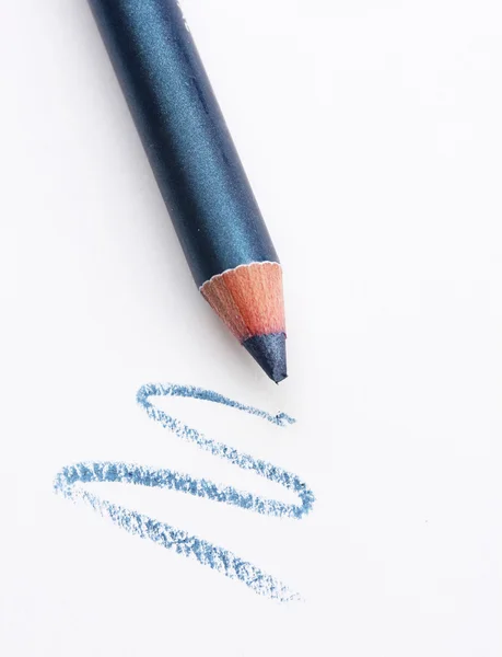 Καλλυντικά μολύβι, απομονωμένα σε λευκό — Φωτογραφία Αρχείου