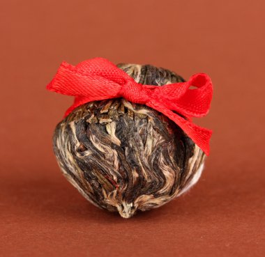 renkli arka plan üzerinde Çin Çiçeklenme çay