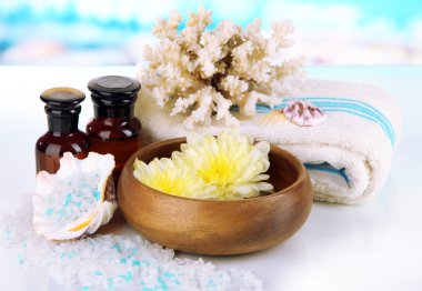 Sea spa elemanları yakın çekim