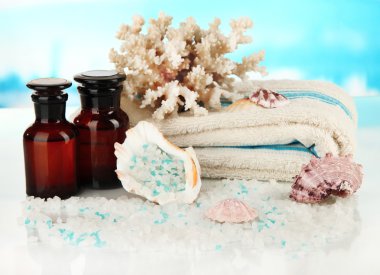 Sea spa elemanları yakın çekim