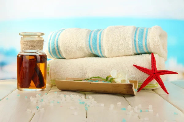 Sea spa elements close up — Stock Photo, Image