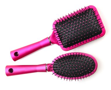 Tarak Fırçaları, üzerinde beyaz izole