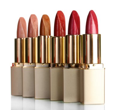 güzel Rujlar, üzerinde beyaz izole