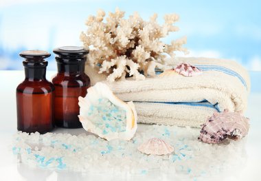 Sea spa elemanları yakın çekim