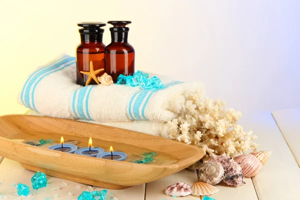 Sea spa elemanları yakın çekim — Stok fotoğraf