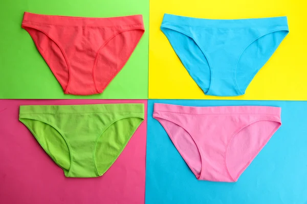 Womans panties, on bright background — Stock Photo, Image