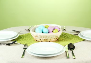 Paskalya tablo ayarını renk arka plan üzerinde