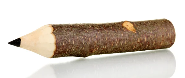 Kolorowy ołówek drewniany na białym tle — Zdjęcie stockowe