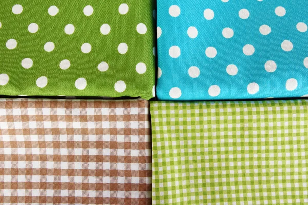 Warna kain bintik-bintik Latar belakang close-up — Stok Foto