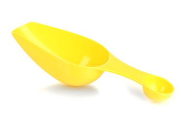 boş ölçüm fincan beyaz izole deterjanlar için