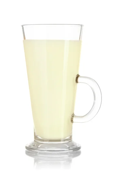 Glass of milk isolated on white — Stock Photo, Image