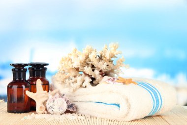 Sea spa elemanları yakın çekim