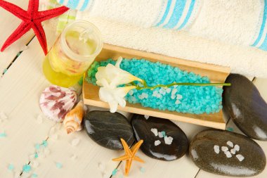 Sea spa elemanları yakın çekim