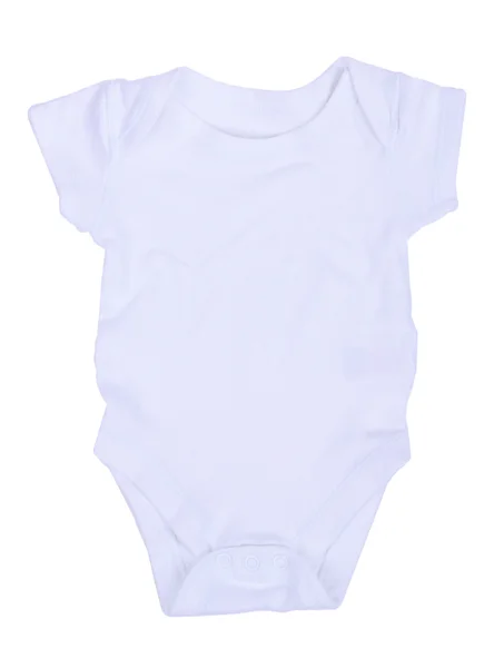 Stapel Babykleidung isoliert auf weißem Grund — Stockfoto