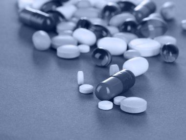 hap, Tablet ve kapsüller gri bir ışık çeşitleri