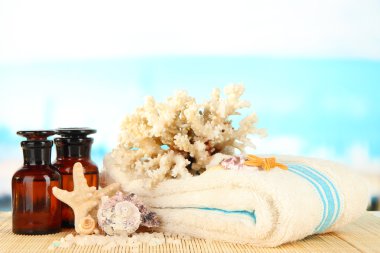Sea spa elemanları yakın çekim