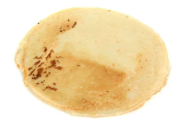 Pancake isolated on white — Stock Photo, Image