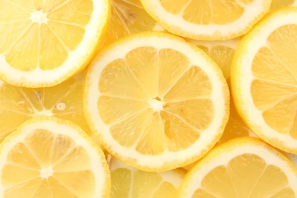 Zitronenscheiben Hintergrund — Stockfoto