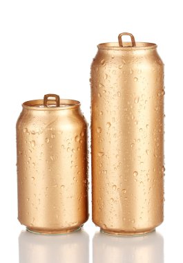 alüminyum su damla üzerinde beyaz izole olabilir.