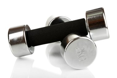 2 beyaz izole kg halter