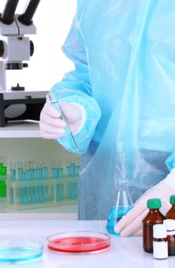 bilim adamı iletken araştırma laboratuvarında yakın çekim