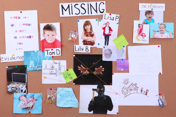 Бортовой детектив для расследования случаев похищения детей крупным планом
